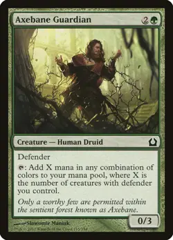 MTG Axebane Guardian ** Return to Ravnica ** English - Image 1