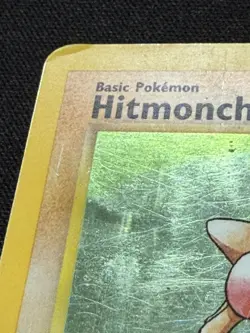 Wizards of the Coast Pokemon TCG Hitmonchan 7/102 Base Set Holo Rare 70 HP - Image 4