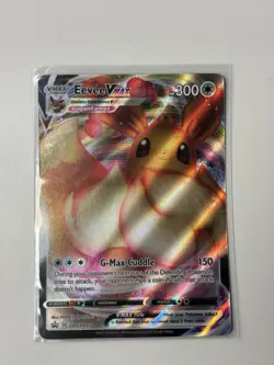 Pokemon TCG Eevee VMAX SWSH087 Sword & Shield Promo Holo 300 HP English - Image 1