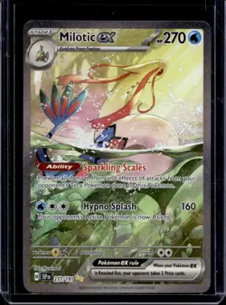 2024 Pokemon Surging Sparks Milotic Ex Special Illustration Rare #237/191 - Image 1