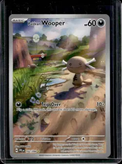 2025 Pokemon Phantasmal Flames Paldean Wooper Illustration Rare #102/094 - Image 1