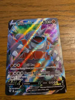 Rhyperior V (181/189) -- Pokemon TCG: Darkness Ablaze -- NM Condition - Image 1