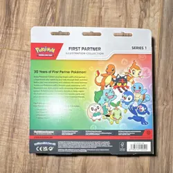 Pokemon First Partner Illustration Collection Series 1 Promo Box English - Image 2