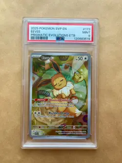 Eevee 173 Pokemon Sv: Scarlet & Violet Promo Cards Holo PSA 9 - Image 1