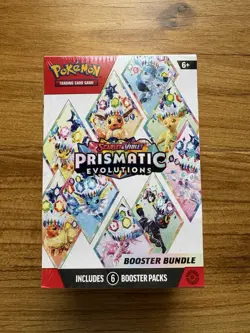 Pokemon TCG Prismatic Evolutions Booster Bundle Factory Sealed - Image 1