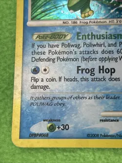 Pokemon TCG Card Game Politoed Lv. 49 12/146 Legends Awaken Holo Rare - Image 5