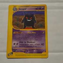 Pokemon Gengar 48/165 Non-Holo Expedition - DMG - Image 1