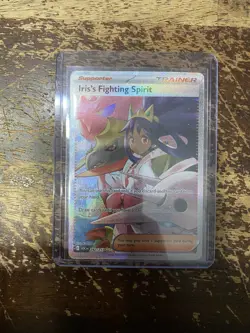 Pokemon TCG Iris’s Fighting Spirit 292/217 SIR Ascended Heroes Mint Iris RARE - Image 1