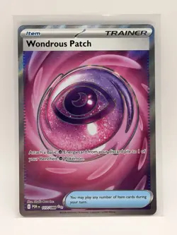 Wondrous Patch 117/088 Ultra Rare Full Art Trainer Perfect Order Pokemon TCG - Image 1
