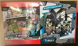 Pokemon TCG Black Bolt and White Flare Binder And Poster Collection ✨ Lot of 2 ✨ - Image 2