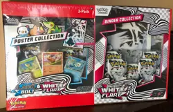 Pokemon TCG Black Bolt and White Flare Binder And Poster Collection ✨ Lot of 2 ✨ - Image 3