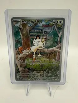 Pokemon Meowth 106/094 Illustration Rare Phantasmal Flames (CP3017435) - Image 1