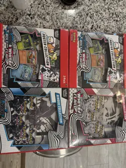 Pokemon TCG Black & White Ball Flare Poster & Binder Box Lot Tepig Snivy - Image 1