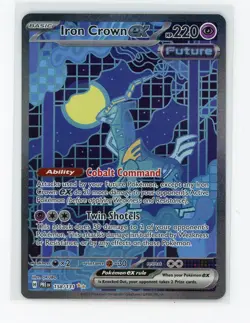 Pokemon TCG - Iron Crown ex 158/131 - Prismatic Evolution - SIR - Image 1
