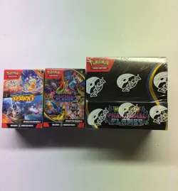 Pokemon TCG Phantasmal Flames Booster Box Booster Bundle Surging Sparks Sealed - Image 1