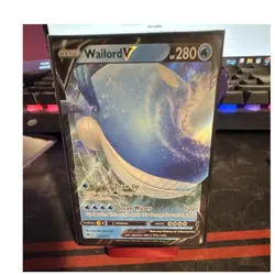 The Pokemon Company Wailord V Ultra Rare Holo Champions Path Basic 013/073 EN - Image 1