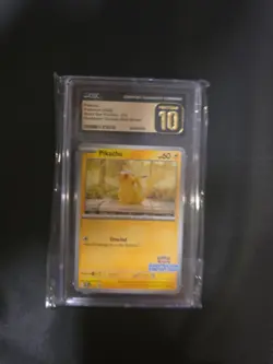 Pikachu SVP 214 Illustration Contest Winner 2024 – CGC Pristine 10 Pokemon Promo - Image 1