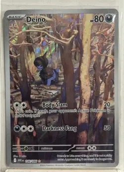 Pokemon TCG White Flare Deino AR/IR 146/086 | Mint Condition | - Image 1