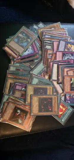 Lot of Vintage And Earlyer Sets Yu-Gi-Oh Cards 1996 Stamps Conditions Vary - Image 1