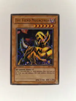 Yugioh The Fiend Megacyber PSV-100 Pharaoh's Servant 1st Edition - Image 1