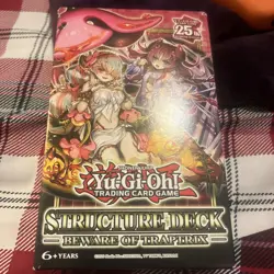 Yu-Gi-Oh! TCG - Structure Deck: Beware of Traptrix 1st Edition Brand NEW! Bonus - Image 1