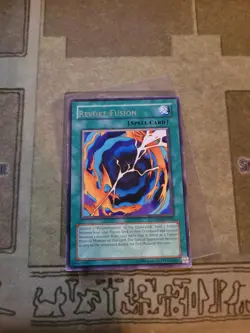 YUGIOH REVOKE FUSION DP06-EN020 RARE UNLIMITED ED LP - Image 1