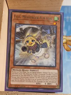 Filo, Messenger Fur Hire DANE-EN015 Dark Neostorm 1st Edition - Image 1