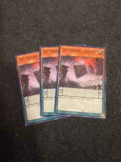 YUGIOH x3 BLZD-EN019 TRITO ENNEACRAFT - "EXAPATISIA" COMMON 1st EDITION - Image 1