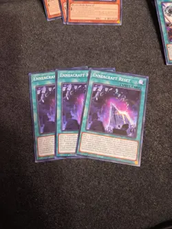 YUGIOH x3 BLZD-EN065 ENNEACRAFT RESET - COMMON 1st EDITION - Image 1