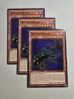 Onomatokage 3x - DOOD-EN007 - 1st Edition - Common - NM - Yugioh - Image 1
