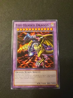 Yugioh! Five-Headed Dragon MIl1-En012 Common 1st Ed Light Play!! - Image 1