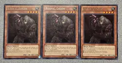 Revival Golem REDU-EN085 (x3) Rare Unlimited Edition NM - Image 1