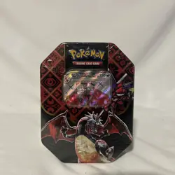 Pokemon TCG Scarlet and Violet Paldean Fates Tin Shiny Charizard ex Sealed - Image 1