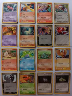 Pokemon - EX Holon Phantoms - 16 Different Cards - Vintage 2006 - LP/MP - Image 1