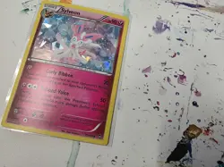 Pokemon TCG Sylveon 72/111 XY Furious Fists Cracked Ice Holo Rare 2014 Excellen - Image 4