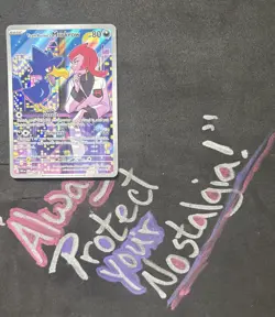 Team Rockets Murkrow Pokemon Destined Rivals 200/182 Illustration Rare Full Art - Image 2