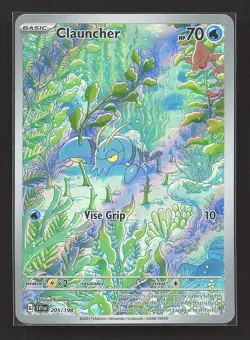 Clauncher Holo #205/198 Holo SV01: Scarlet & Violet Base Set Pokemon TCG NM - Image 1