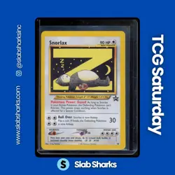 1999 POKEMON WIZARDS BLACK STAR POKEMON LEAGUE PROMO #49 SNORLAX - Image 1