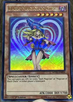 **YU-gi-OH** Dark Magician Girl MVP1-EN056 First Edition NM - Image 2