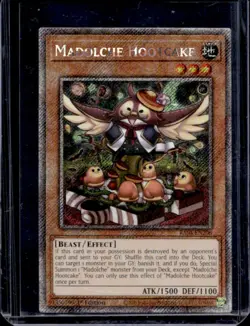 2025 Yu-Gi-Oh Madolche Hootcake Secret Rare 1st #RA04-EN206 - Image 1