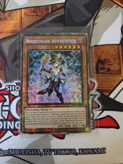 YUGIOH NIGHTMARE APPRENTICE MP25-EN004 STARLIGHT 1ST ED NM - Image 1