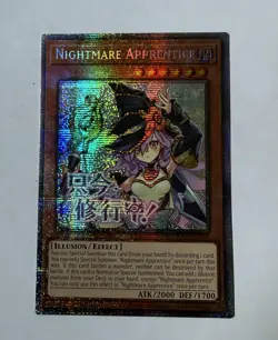 Nightmare Apprentice RA05-EN135 1st Edition Starlight Rare STAMPED NM Yu-Gi-Oh! - Image 1