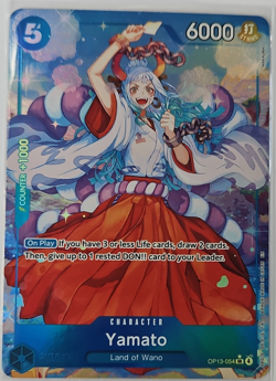 Yamato OP13-054 (Alternate Art) - One Piece Carrying On His Will - Image 1