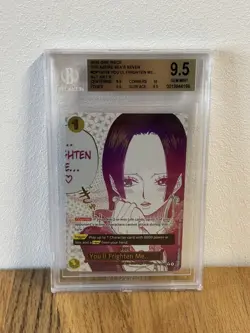 One Piece You‘ll frighten Me Boa Hancock Event Manga OP14-118 BGS 9,5 - Image 1
