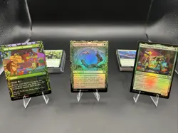 MTG Green Bulk card lot Of 100. Random. Guaranteed Rares, Foils And Borderless. - Image 1