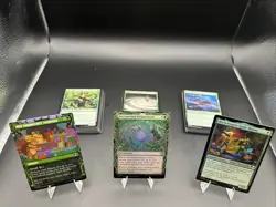 MTG Green Bulk card lot Of 100. Random. Guaranteed Rares, Foils And Borderless. - Image 2
