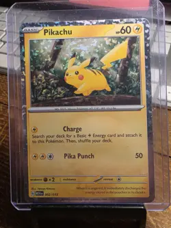 1x Nm McDonald's Pikachu Holo Pokemon TCG Card 002/0152024 Promos - Image 1