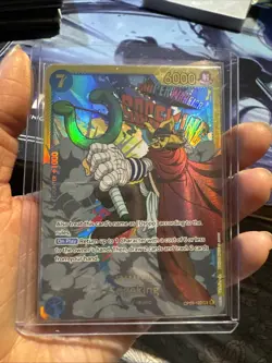 Bandai One Piece CCG Sogeking OP03-122 SR Holo 7 Cost 6000 Power Card - Image 1