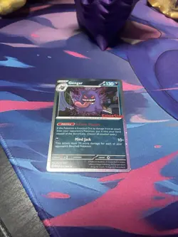 Pokemon Gengar 050/088 GameStop Exclusive Cosmo Holo Promo Card NM #3 - Image 3