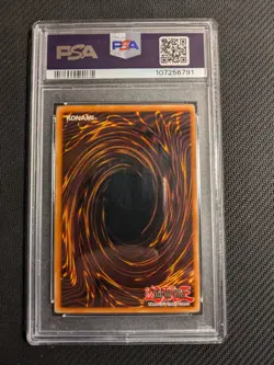 Yugioh Gaia the Dragon Champion LOB-125 Secret Rare Reverse Foil PSA 4 VG-EX! - Image 2